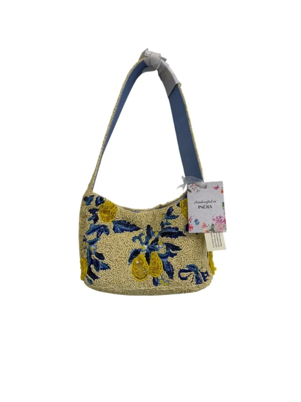 Handcrafted in India beaded bag